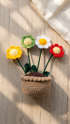 Daisy Flower Pot