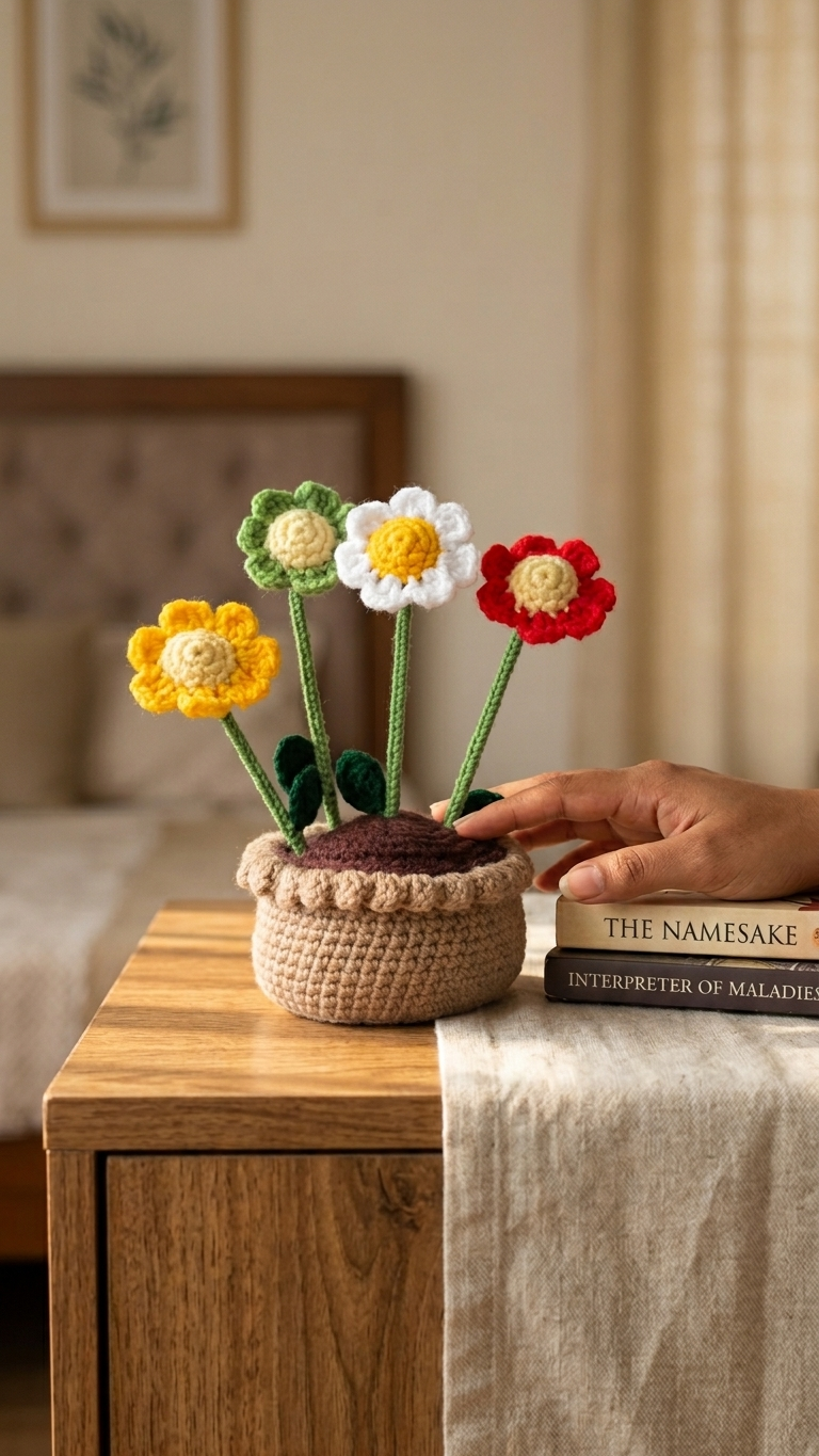 Daisy Flower Pot