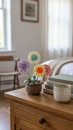 Daisy Flower Pot