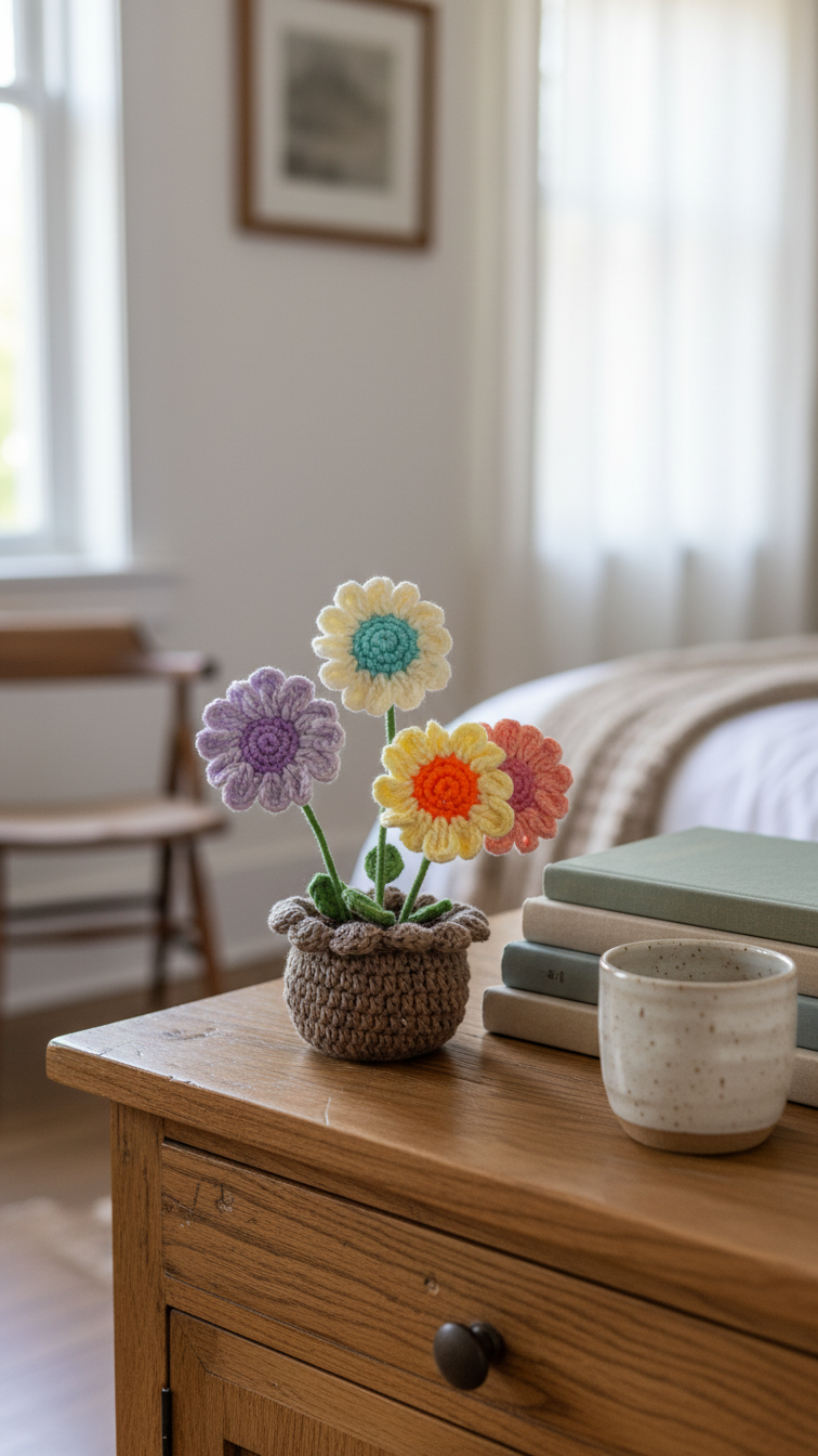 Daisy Flower Pot