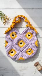 Ruffle Tote Bag