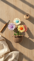 Daisy Flower Pot