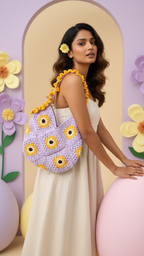 Ruffle Tote Bag